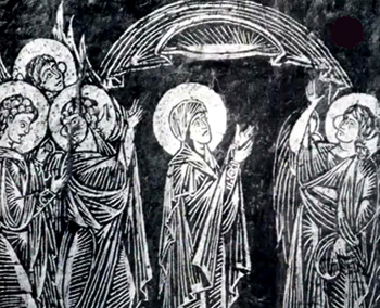 Древнейшее изображение праздника Покрова Пресвятой Богородицы
